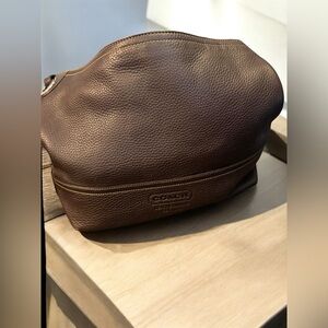 Coach Brown Leather Shoulder Bag
